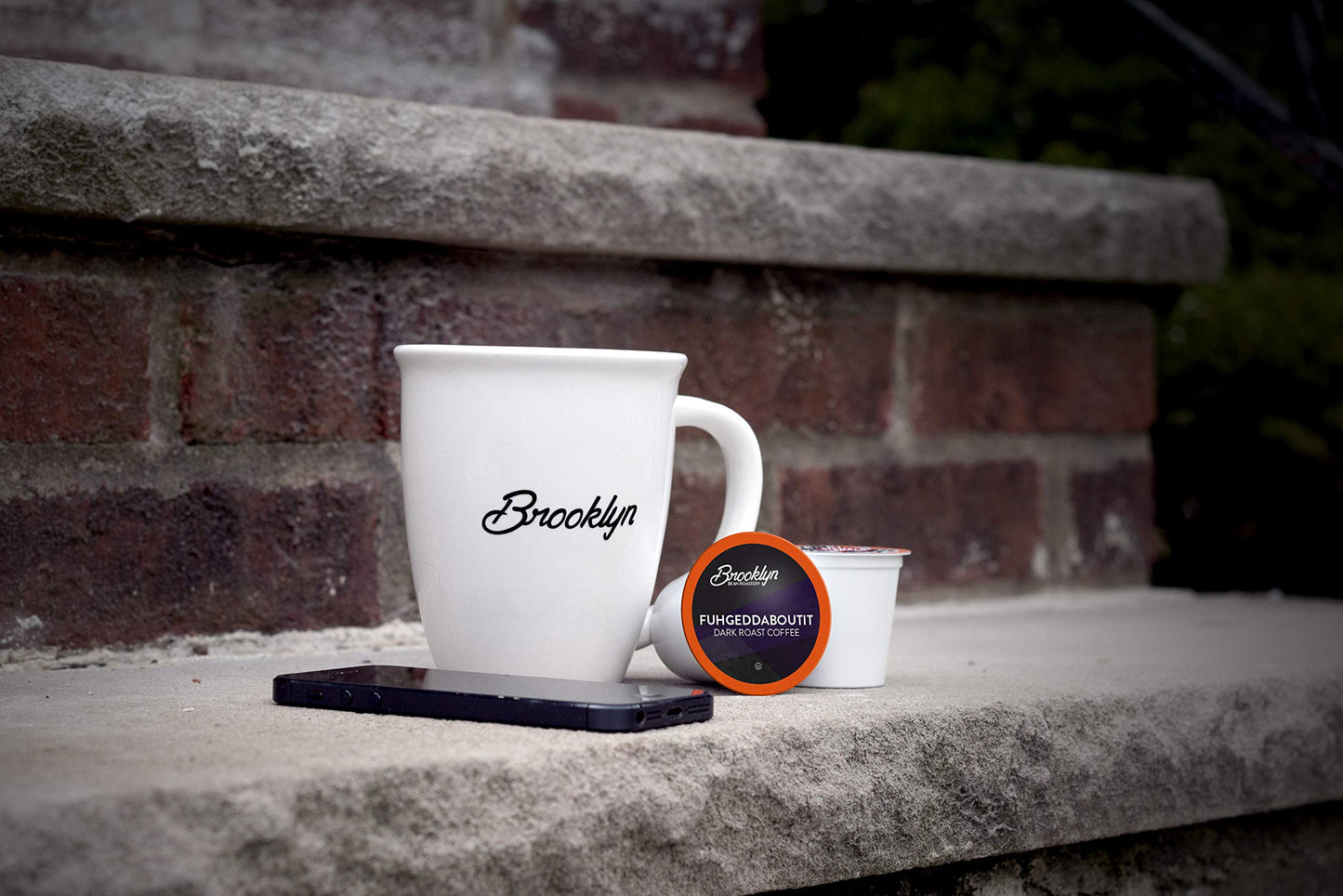 Brooklyn Beans Fuhgeddaboutit Gourmet Coffee Pods - Compatible With Keurig 2.0 K Cup Malt-Inspired, 40 Count, Bold And Rich Dark Roast