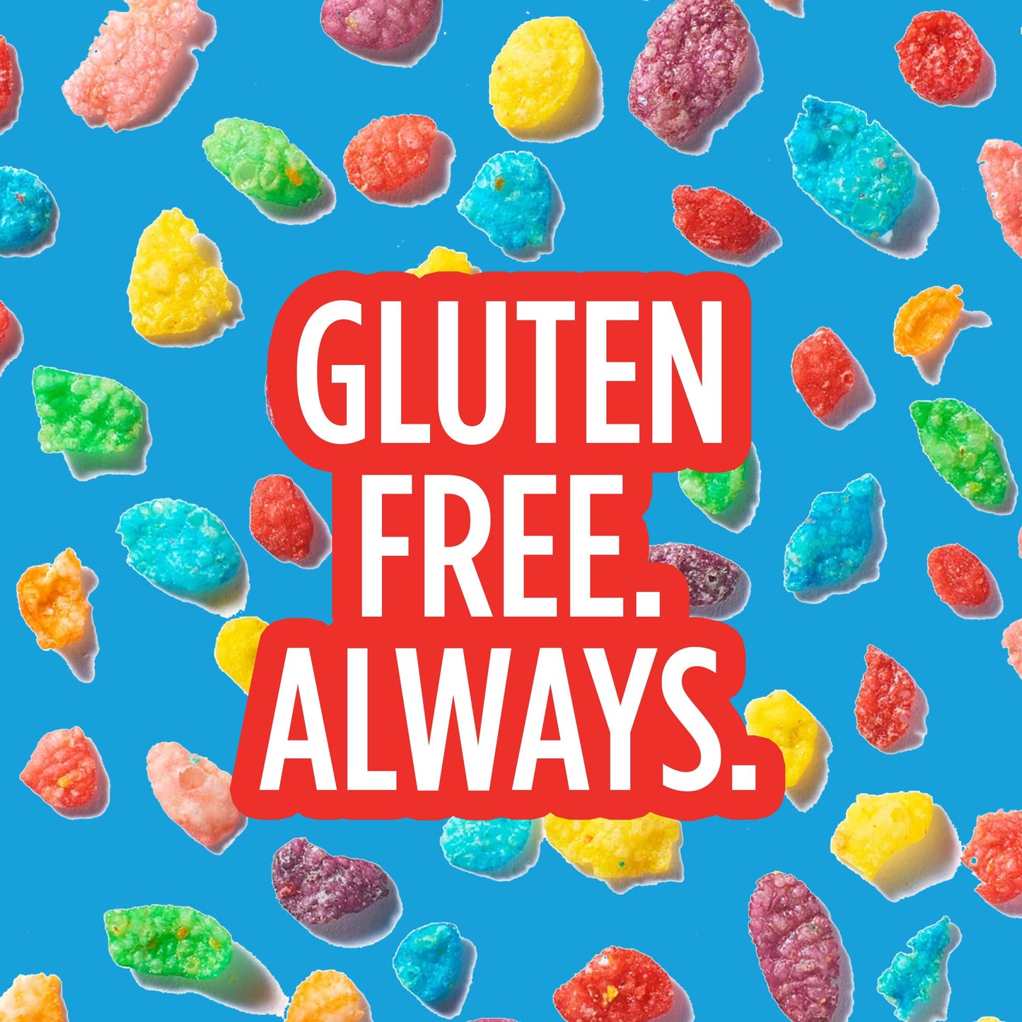 Post Fruity PEBBLES Cereal, Fruity Kids Cereal, Gluten Free Rice Cereal for Kids, 2 OZ Individual Cereal Cup