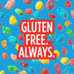 Post Fruity Pebbles Cereal, Fruity Kids Cereal, Gluten Free Rice Cereal For Kids, 19.5 Oz Family Size Cereal Box