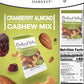 Orchard Valley Harvest Cranberry Almond Cashew Trail Mix, 1 Ounce Bags (Pack Of 15), Cranberries, Almonds, And Cashews, Non-Gmo,