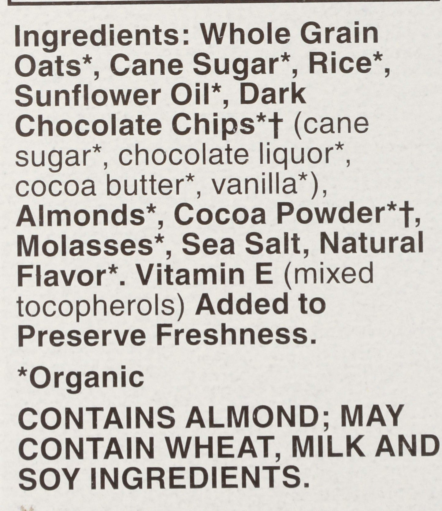Cascadian Farm Organic Granola, Dark Chocolate Almond Cereal, 13.25 Ounce