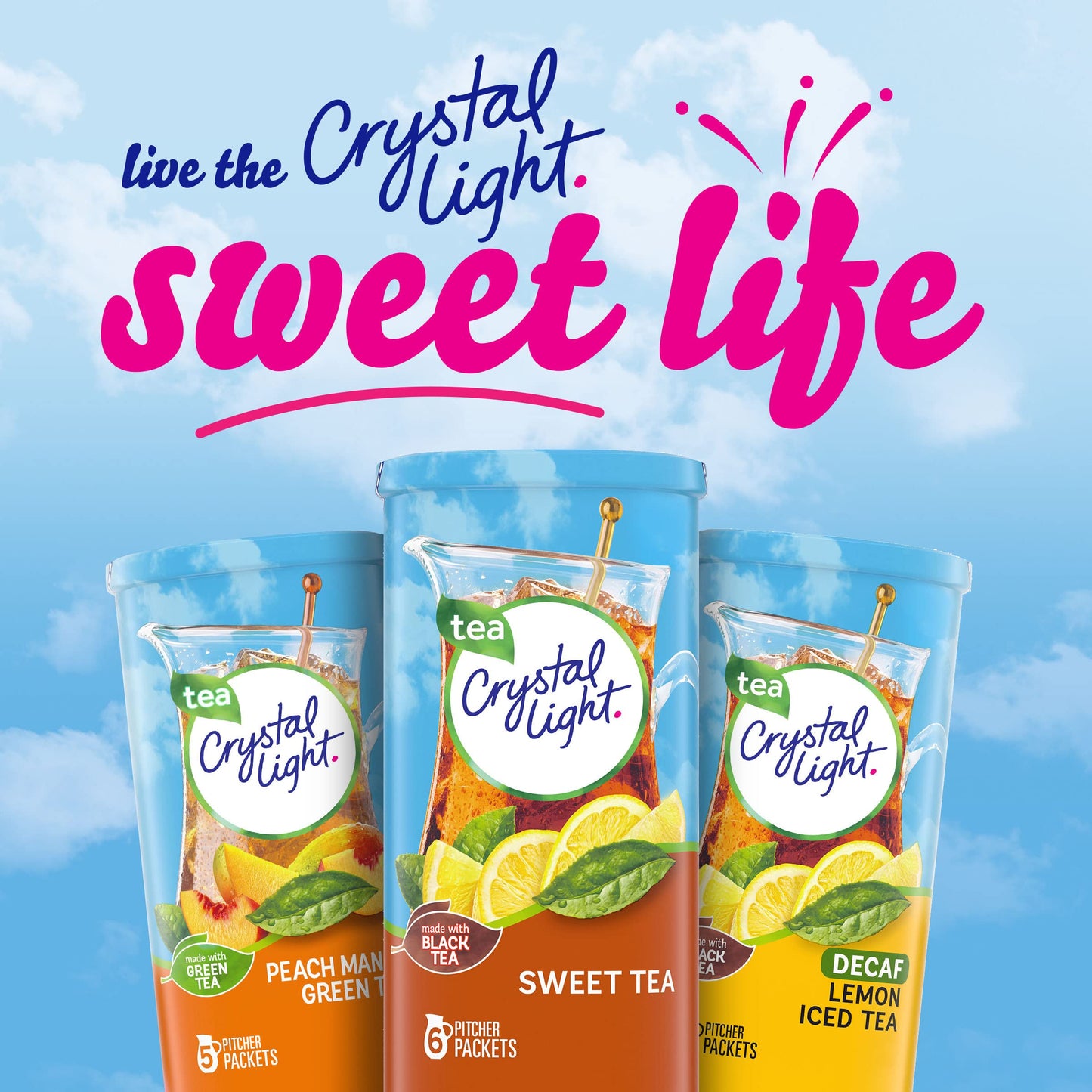 Crystal Light, Sweet Tea, 1.56 Ounce