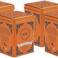 Harney & Sons Black Tea, 20 Sachets, Pack of 4 | Hot Cinnamon Sunset | Caffeinated | Orange and Cloves | Tin Packaging