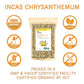 Incas 100% USDA Organic Chrysanthemum Tea - 3.53 oz Non-GMO, Caffeine Free, Gluten Free, Vegan, Antioxidant-Rich, Sourced from Thailand