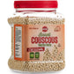 Barons Original Israeli Couscous Toasted Pasta | 100% Natural Pearled Noodles | 21.16oz Jar | Cooks in 10 Minutes | Kosher