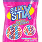 Silly Stix Sour Filled Candy Straws - 2.75 Oz Bag - Pack Of 6 - Variety Of Flavors - Tropical Punch, Orange, Cherry, And Grape - Fun For Everyone - Easy To Share With Friends And Family