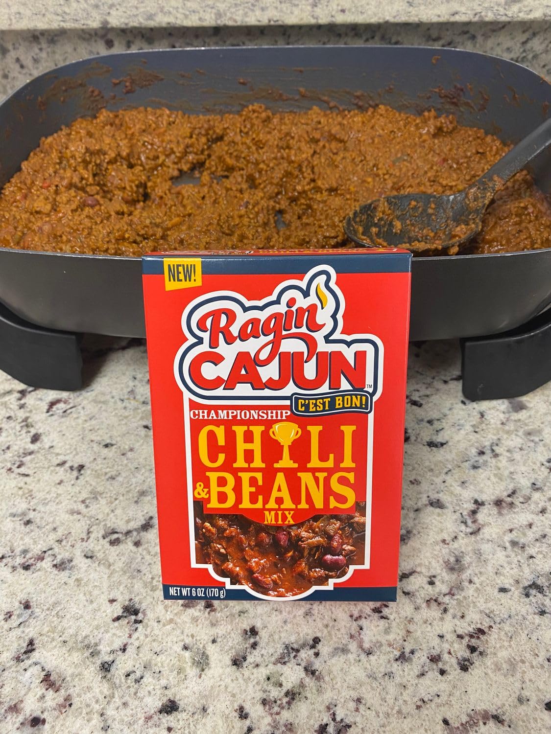 Ragin' Cajun Championship Chili With Beans Mix (Pack Of 1)