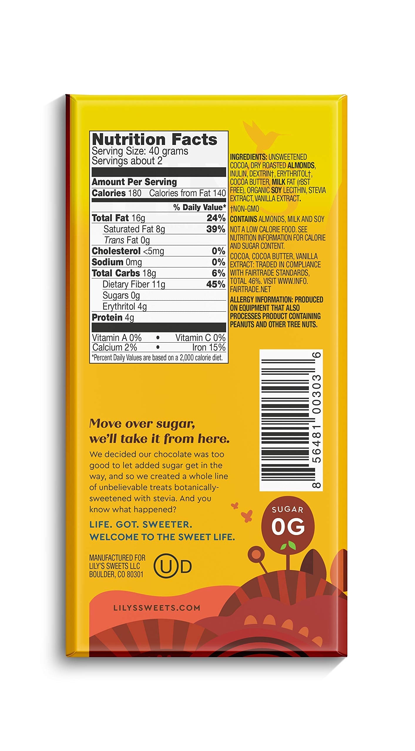 Variety 55% Dark Chocolate Bar Sampler By Lily'S | Stevia Sweetened, No Added Sugar, Low-Carb, Keto Friendly | 55% Cocoa | Fair
