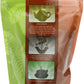English Tea Store  card-style Blueberry Herbal Tea - Loose Leaf Fruit Tea Blend - Caffeine Free - 4oz - Bold Blueberry Flavor