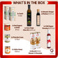 Gusta Italian Gift Basket In Deluxe Packaging - Made In Italy - Holiday Gift For Birthdays, Families, Clients, Parties, Housewar