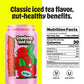 HALFDAY Prebiotic Cranberry Iced Tea Cans, Supports Digestive & Gut Health, 8g Plant Fiber & Prebiotics, Low Sugar, 30 Calories,