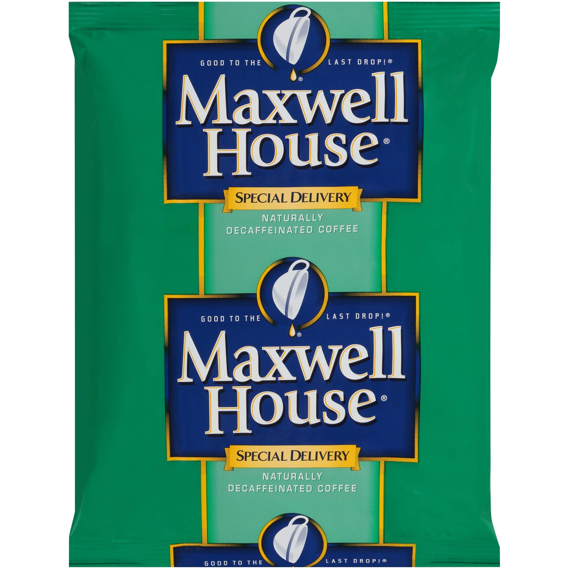 MAXWELL HOUSE Decaf Medium Roast Coffee, 1.3 oz Bags, 7 Count, Pack of 6, Model 43000885901