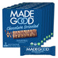 MadeGood Chocolate Drizzled Granola Bars, Vanilla (30 Count) Bulk Gluten Free Snacks