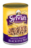 Sylvias Black-Eye Peas, 15 Ounce Cans (Pack of 12)
