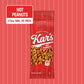 Kars Nuts Spicy Hot Peanuts, 2.5 oz Grab & Go Bags, Individual Snack Packs (Pack of 36), Gluten-Free Nut Snacks