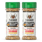 Everything Bagel Seasoning Mix By Flavor God, Pack Of 2 - Enhanced All Natural & Healthy Spice Blend For Bagels, Chicken, & Eggs - Kosher, Gluten-Free & No Msg - Great Flavor Spices And Seasoning Gift