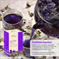 Herbs Botanica Dried Butterfly Pea Flowers For Tea Premium Herbal Tea 100% Clitoria Ternatea Flower Non Toxic, Vegan, Caffiene F