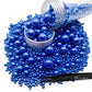 Royal Blue Edible Pearls For Cake Decorating 5.1 Oz | Royal Blue Cake Pearls | Edible Sugar Pearls | Edible Cake Decorations | R