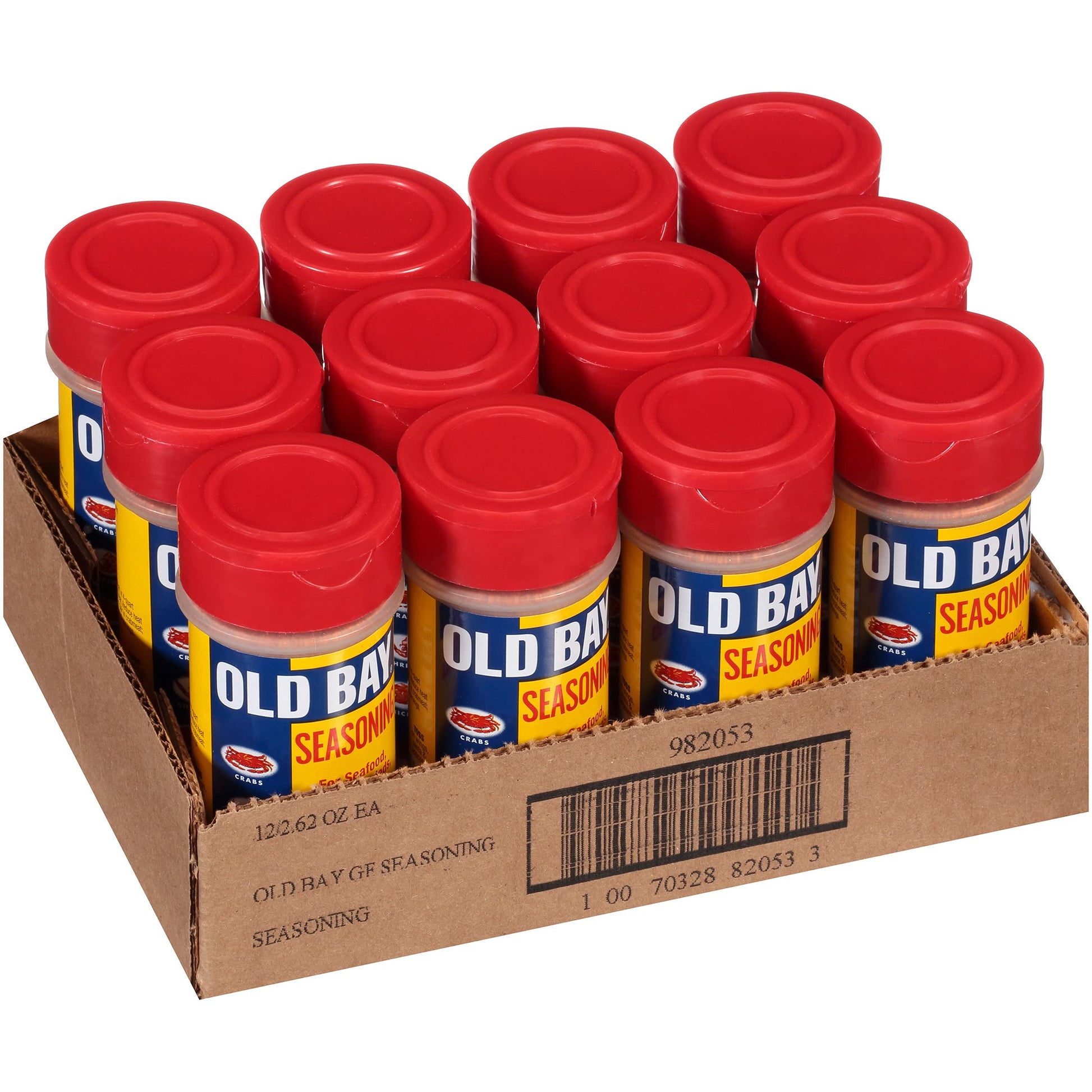 OLD BAY Seasoning, 2.62 oz (Pack of 12)