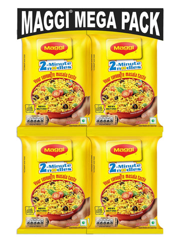 Maggi 2 Minutes Noodles Masala, 70 grams pack (2.46 oz)- 12 pack - Made in India