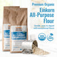 Grand Teton Ancient Grains - 100% Organic All-Purpose Einkorn Flour  Einkorn Flour Organic & Non-GMO  Einkorn Flour  Rich in Vitamins & Minerals  Unbleached Einkorn Grain Flour  10 lbs