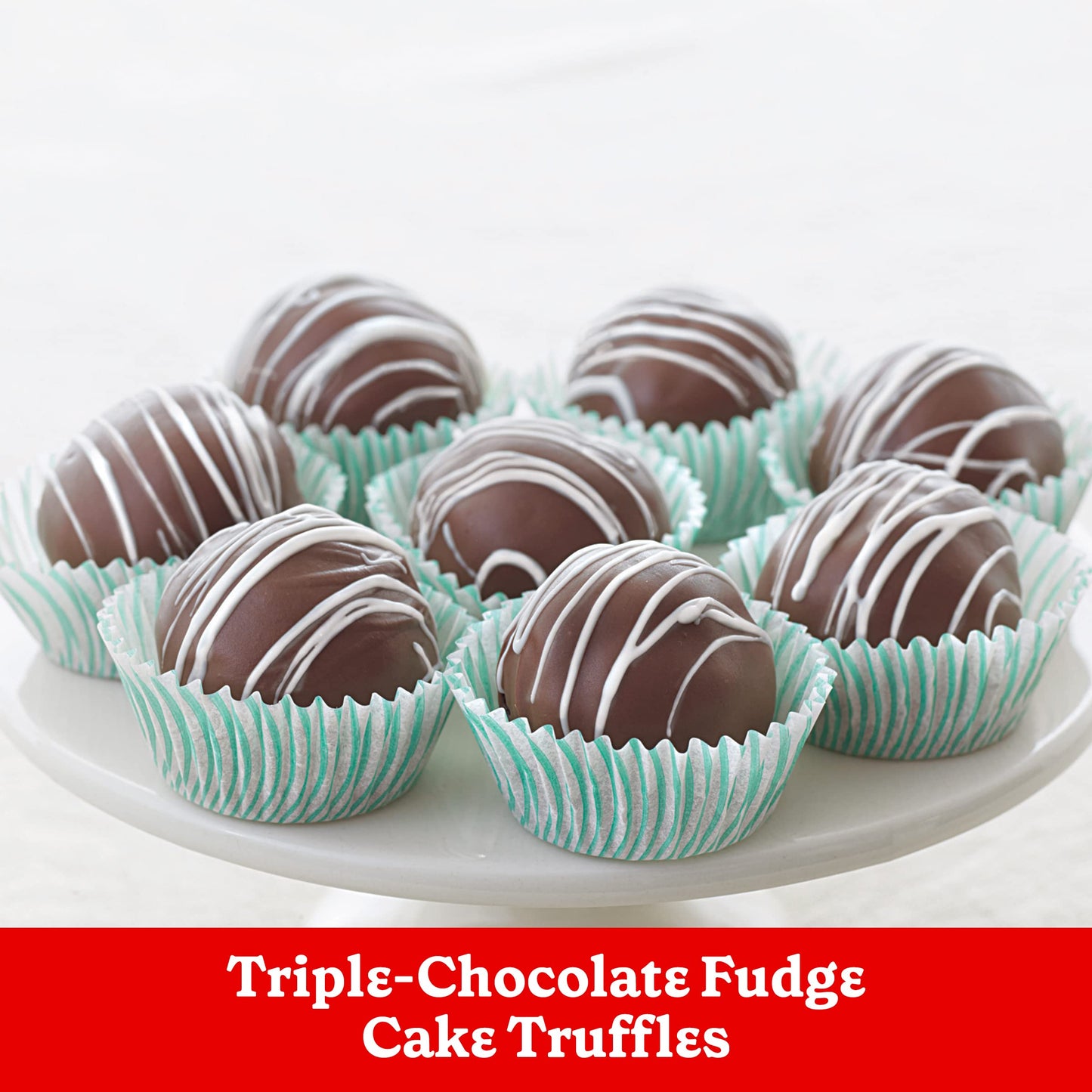 Betty Crocker, Supermoist Cake Mix, Triple Chocolate Fudge, 15.25oz Box (Pack of 6)