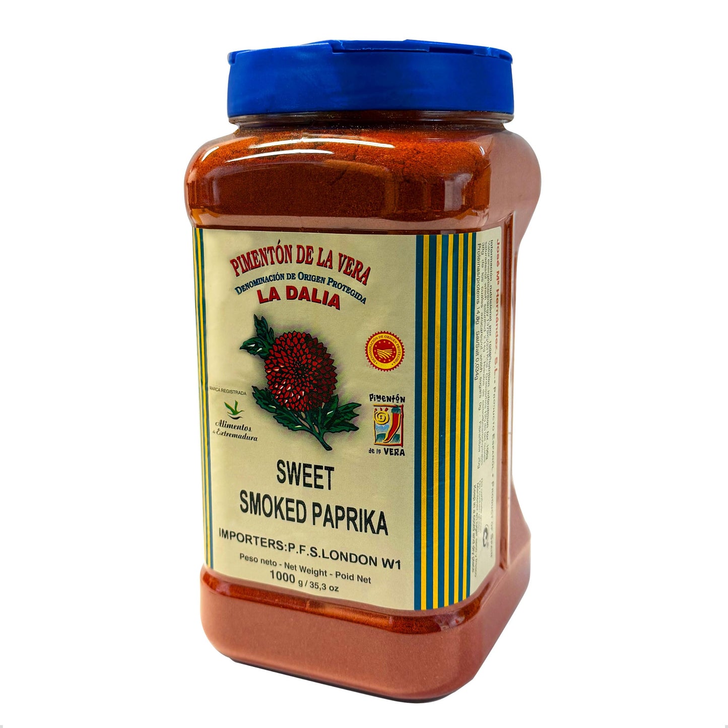 Bulk La Dalia Sweet Smoked Paprika from Sdiscomfort-reducing (1.75 lbs/800 g)