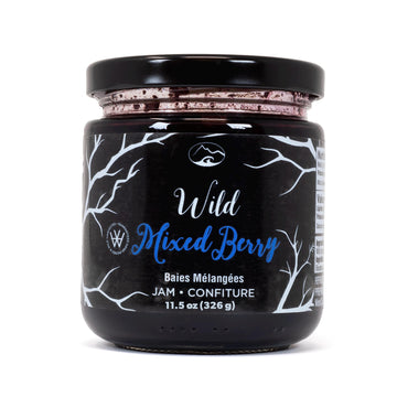 Wild Mixed Berry Jam | 11.5 oz / 326 g / 250 ml | Local | West Coast Wild Foods