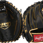 Rawlings  R9 Baseball Catchers Mitt  325 1-Piece Solid Web  Right Hand Throw