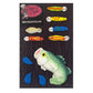 Large Mouth Bass- 10 Pcs Edible Royal Icing Cake Cupcake Topper (Choose Style Below)