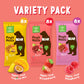 BEAR Real Fruit Snack Rolls - Gluten Free, Vegan, and Non-GMO - Variety Pack (Strawberry, Raspberry, Tropical)) - 48 Rolls, Heal