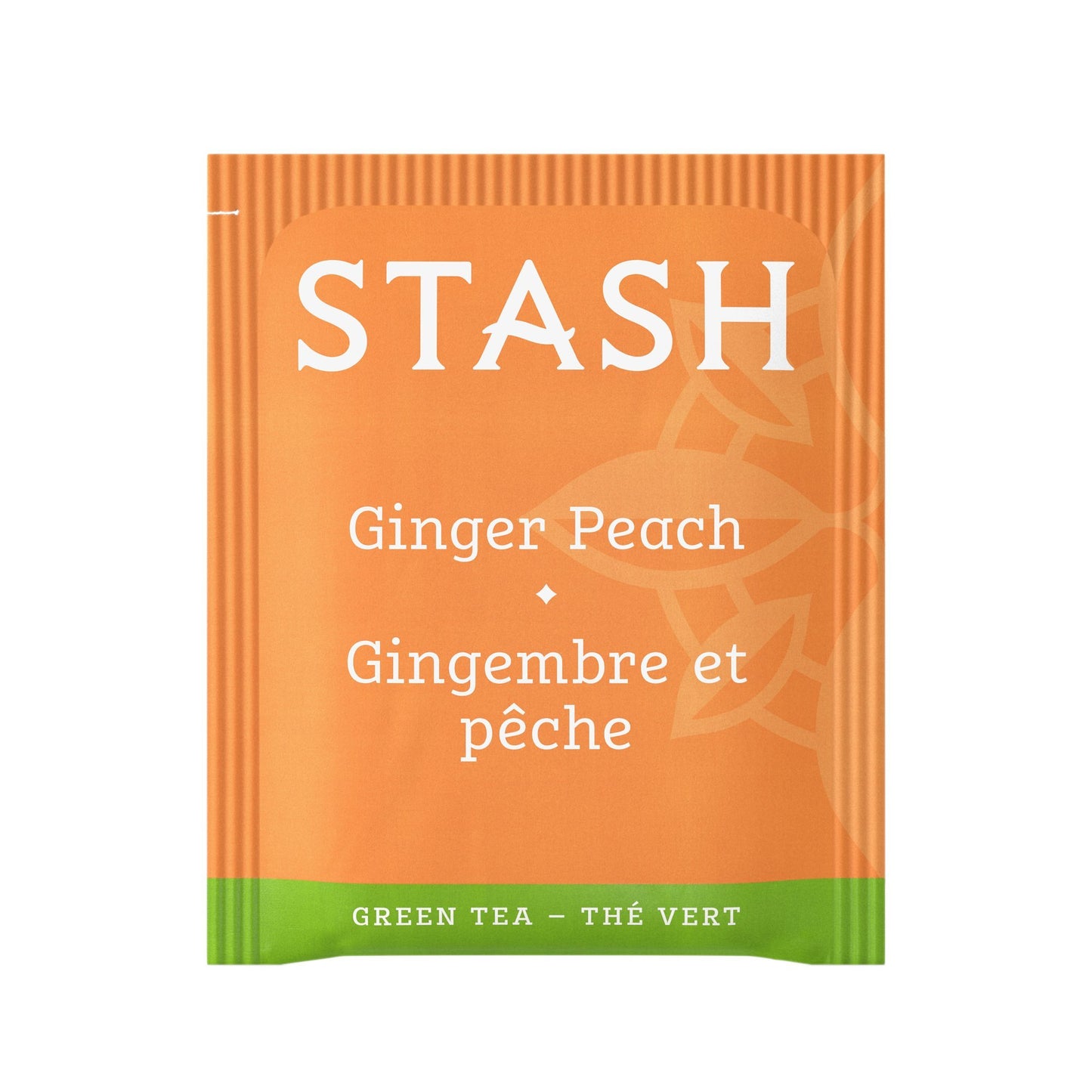 Stash Ginger Peach Green Tea & Matcha Blend, 100 Tea Bags, Box of 1, Model 79650