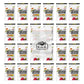R.U.S. Candy Jelly Belly Sport Beans - Energizing Jelly Beans - 24 Pack - Includes Travel Size Pocket Bag (Extreme Assorted)