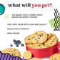 Davids Cookies Fresh Baked Decadent Jumbo Lemon Gourmet Cookies - 2lb Gift Basket Tin with 8 Large Lemon Cookies - Bakery-Style