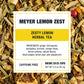 Tiesta Tea Meyer Lemon Zest Loose Leaf Herbal Tea - Caffeine-Free, Makes Hot or Iced, 2oz Resealable Pouch, Up to 25 Cups
