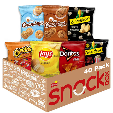 Frito Lay Ultimate Snacktime Mix With Grandma'S And Classic Snacks, (Pack Of 40) (Packaging May Vary)