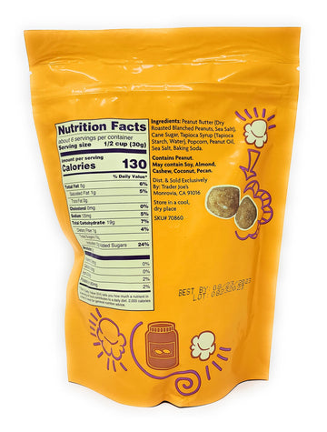 Peanut Butter Caramel Coated Popcorn 6 Oz/170G (Pack Of 1)