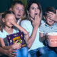 Halloween Gifts Popcorn Spooky Movie Night Gift Basket Gourmet Kernels and Seasoning Variety Pack, 3 Color Kernels and 5 Flavori
