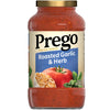 Prego Pasta Sauce, Italian Tomato Sauce With Roasted Garlic & Herbs, 24 Oz Jar