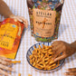 STELLAR SNACKS Pretzel Braids Variety Pack, 4 Flavors, 12 Oz, Vegan, Kosher, Non-GMO, Healthy Snack
