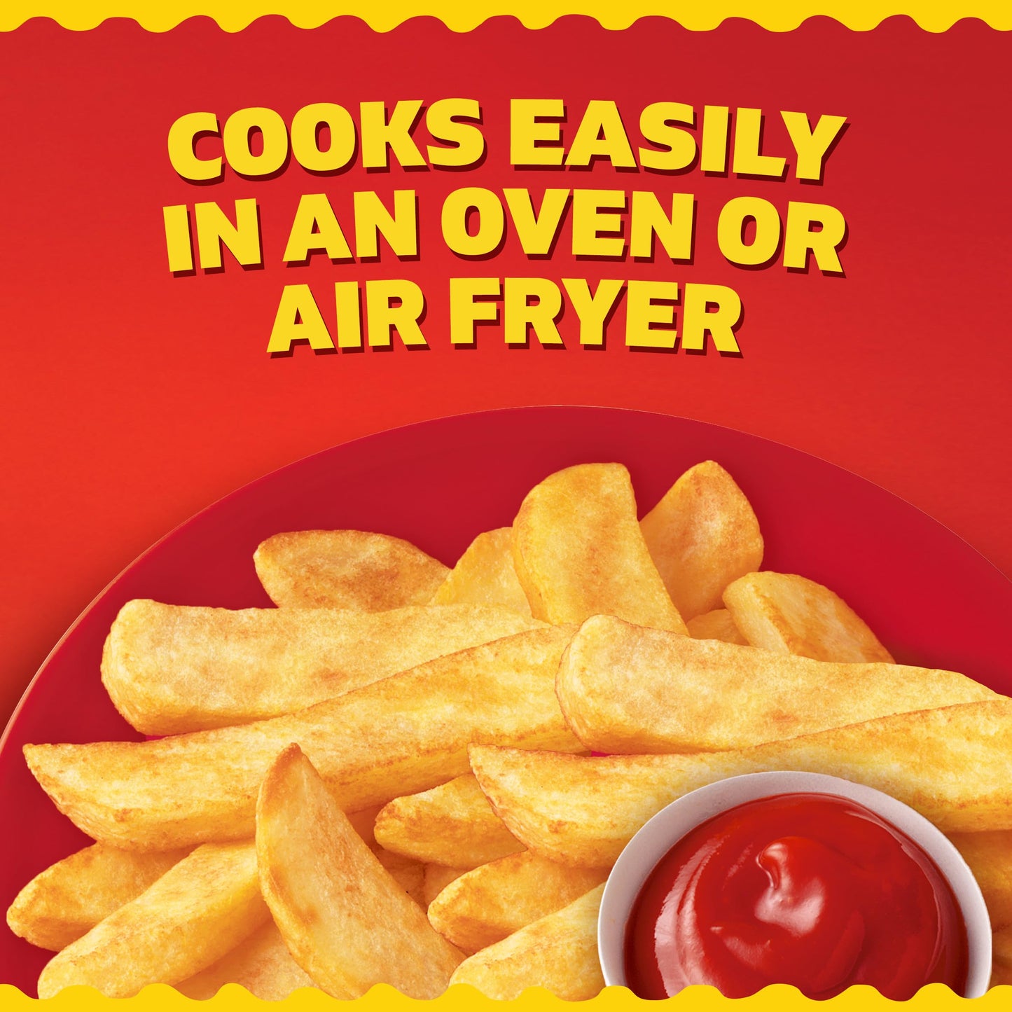 Ore-Ida Golden Thick Cut Steak French Fries Fried Potatoes Frozen Snacks (28 oz Bag)