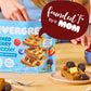 Evergreen Mixed Berry Cobbler Waffles, 100% Whole Grain, 1 Full Combined Serving of Fruits & Veggies, No Refined Sugar, Supports