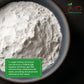 Jiva Organics Organic Arrowroot Flour (Powder) 5 Pound Bag - Raw, Non-Gmo, Gluten Free