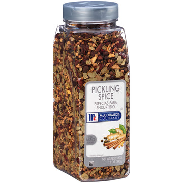 McCormick Culinary Pickling Spice, 12 oz Container, Original Flavor, Ideal for Pickles, Corned Beef, Pot Roasts