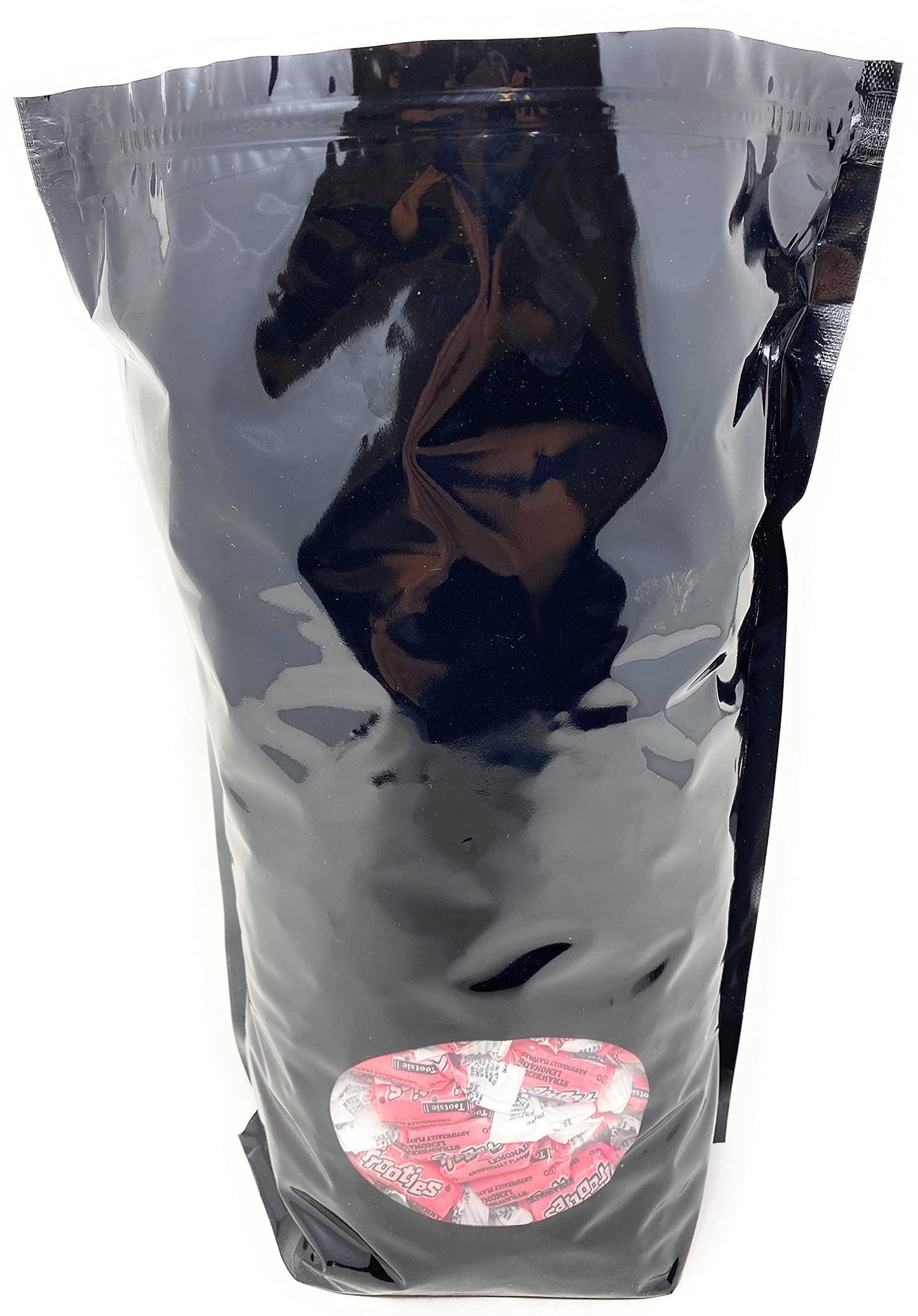 Bulk Strawberry Lemonade Flavor Tootsie Roll Frooties Chewy Pink American Taffies Candy Individually Wrapped In Resealable Assortit Bag 5 Lb 735+Pcs (80-Oz) Made In Usa