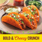 Old El Paso Stand N Stuff Bold Nacho Cheese Flavored Taco Shells, 10-count