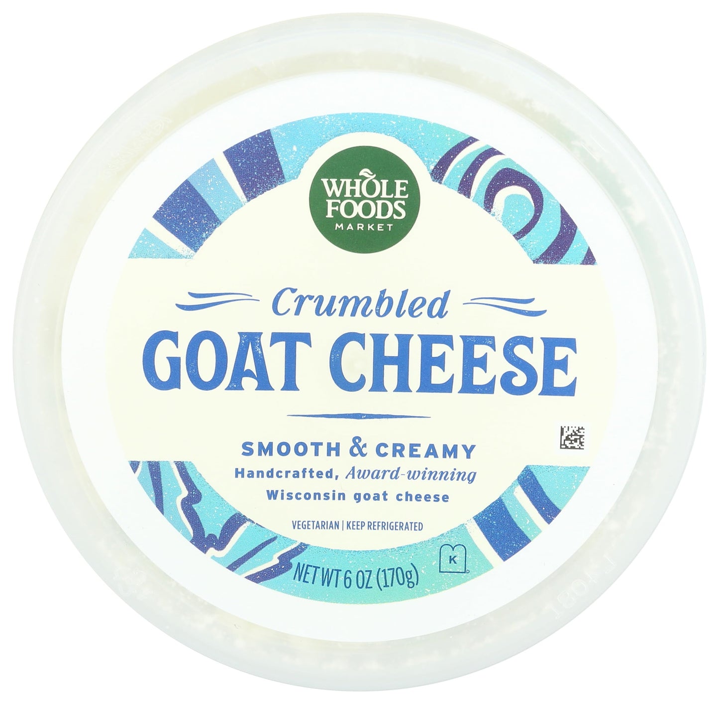 Whole Foods Market Goat Cheese Crumbles, 6 oz
