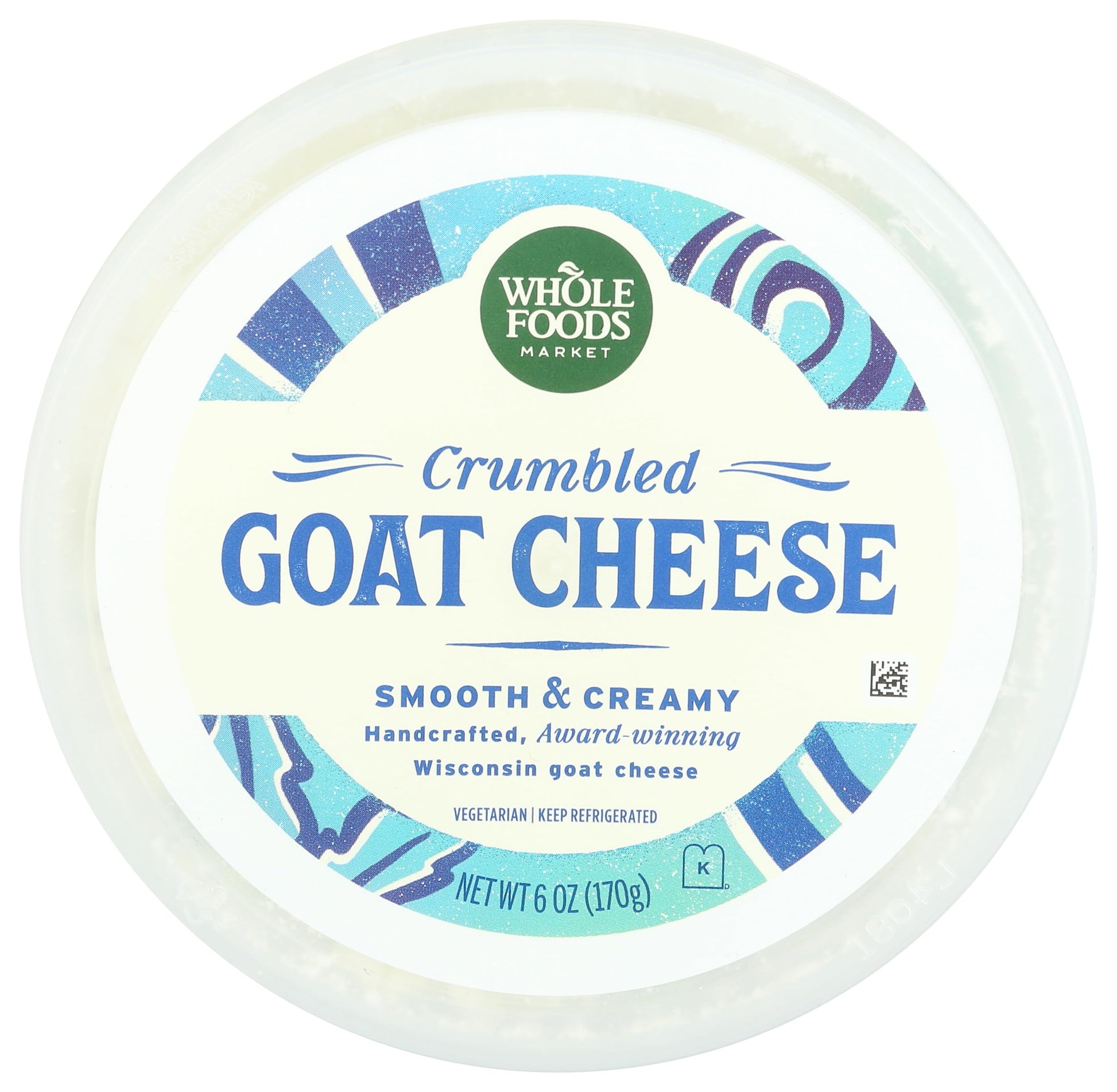 Whole Foods Market Goat Cheese Crumbles, 6 oz