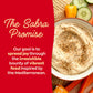 Sabra Roasted Garlic Hummus, Great Hummus for Dipping, Snacking and Sharing, 17 Oz Tub