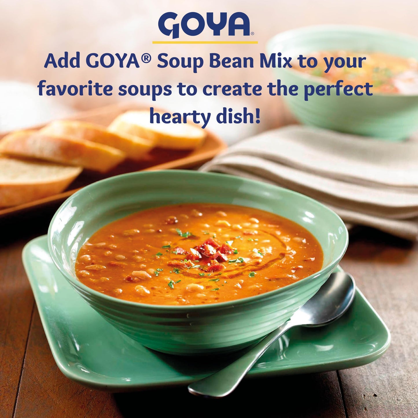Goya Foods 16 Bean Soup Mix, Dry, 16 Ounce (Pack Of 24)